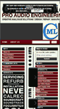 Mobile Screenshot of cmlaudio.com